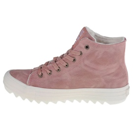 Big Star Sneaker da stelle femminili da donna Alta isolata Pink EE274113 rosa 5