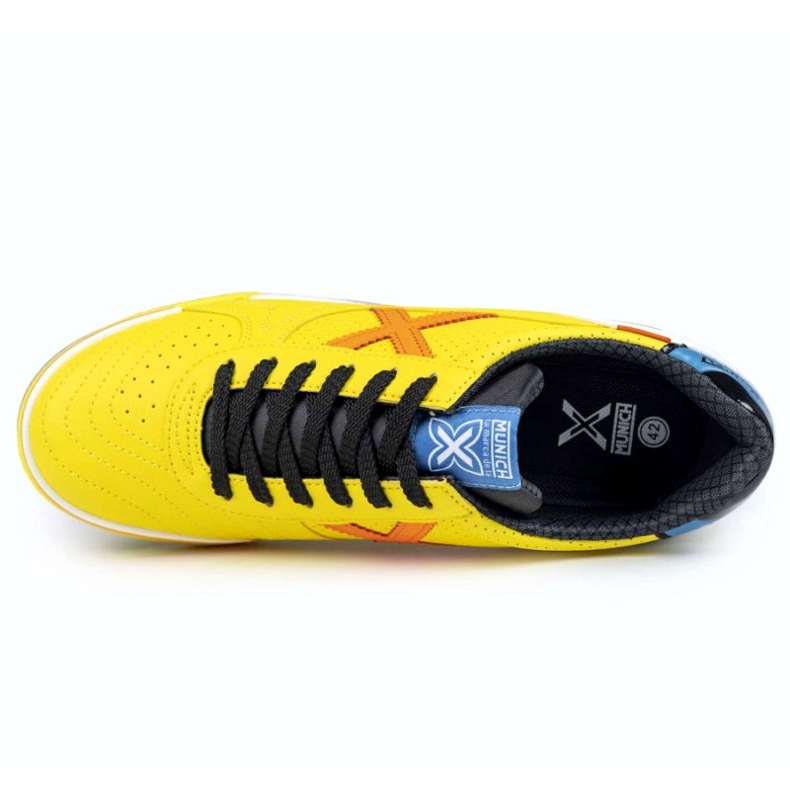 Munich Menich G-3 Profit Sport 419 in 3111419 Scarpe da calcio da uomo maschile giallo 3