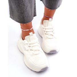 Scarpe da ginnastica da donna Big Star con sistema HI-POLY NN274A107 Bianco 2