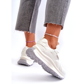 Scarpe da ginnastica da donna Big Star con sistema HI-POLY NN274A107 Bianco bianca 3