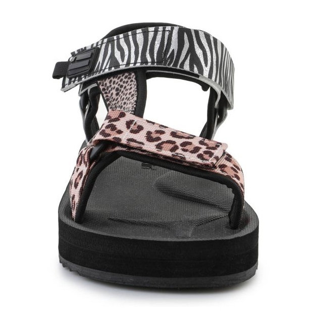 Sandali D.Franklin Forest High Strips Stampa animale DFSH404002-ABLA nero 1