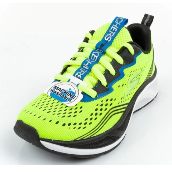 Scarpe Skechers Elite Sport-Push-Pace 403951L/YLBK verde 1