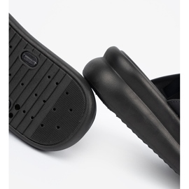 Seastar Infradito da donna nere con plateau nero 2