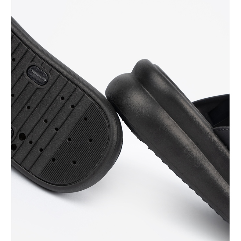 Seastar Infradito da donna nere con plateau nero 2