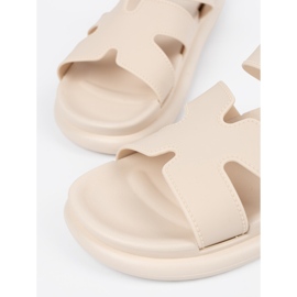 Seastar Luce -Compilare le suole piatte da donna beige 1