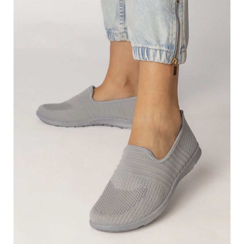 Sneaker da donna grigia grigio 1