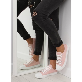 Sneakers da donna rosa T-1717 Rosa 1