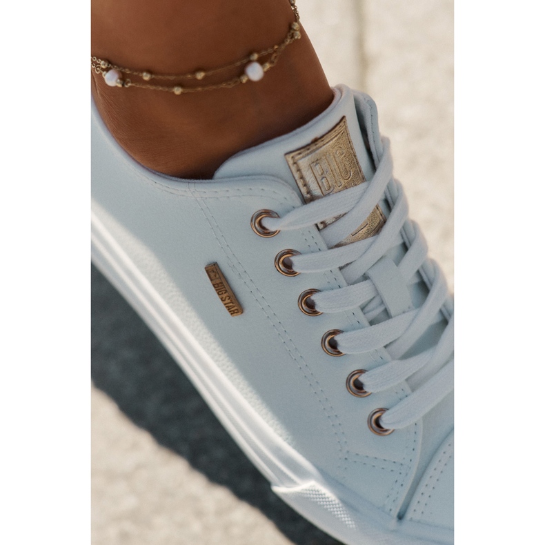 Sneaker femminili con Eco Leather Big Star RR274748 White bianca 1