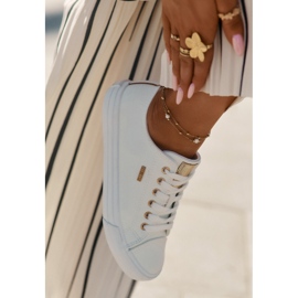 Sneaker femminili con Eco Leather Big Star RR274748 White bianca 2