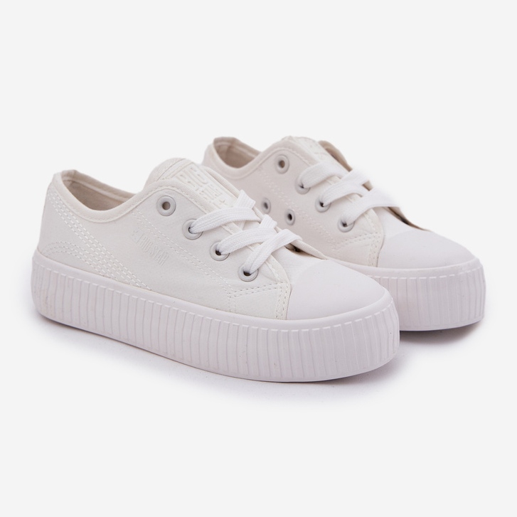 Big Star RR374009 Białe Lace -Up Sneaker bianco 1