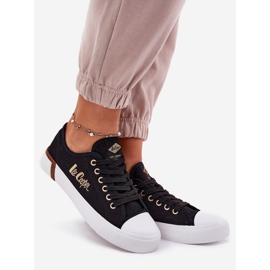 Sneaker materiali da donna Lee Cooper LCW-25-31-3427L NERO 1