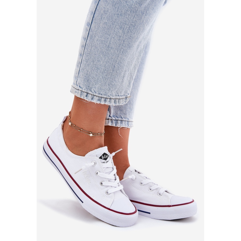 Sneaker materiali da donna Lee Cooper LCW-25-02-3296L White bianco 1