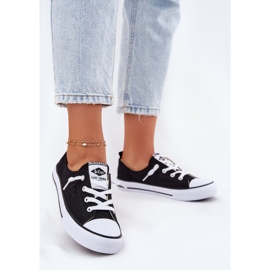 Sneaker femminile materiale Lee Cooper LCW-25-02-3299L NERO 2