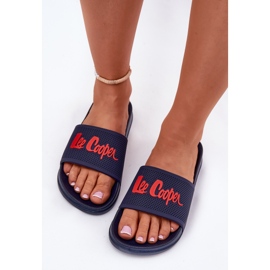 Pantofole da donna Lee Cooper LCW-25-07-3524L Navy Blue 2