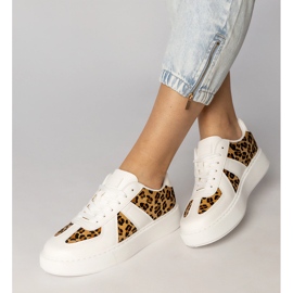 Sneaker da donna da donna bianca 2