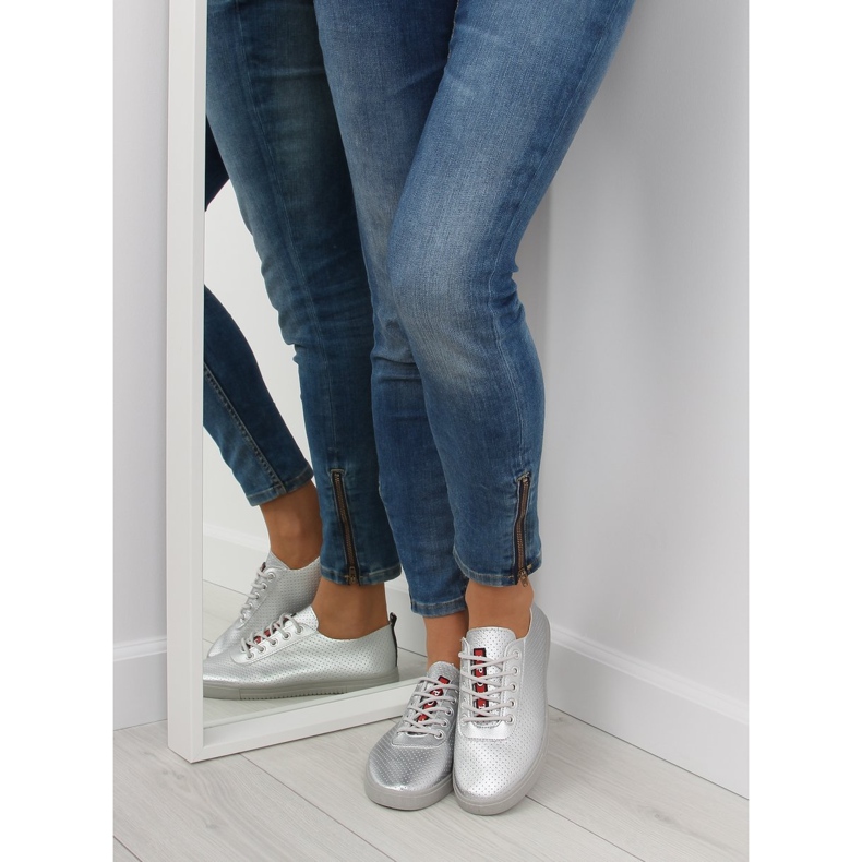 Sneakers da donna soft silver NB190P Silver grigio 2