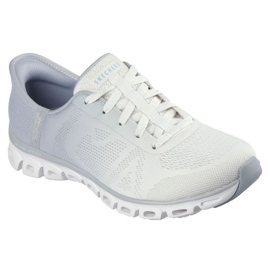 Skechers Schechers Slip-Inins Glide-Step-Excite 104566-Gry Scarpe grigio 1