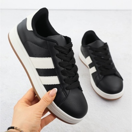 Scarpe sportive femminili Black News 8233 nero 1