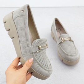 Scarpe in pelle da donna per matrimoni filippo 7002 beige 1