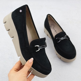 Scarpe in pelle da donna per matrimoni Black Filippo 7002 nero 1