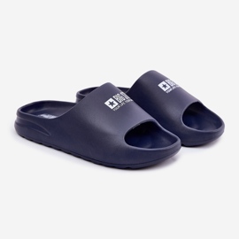 Slifori di schiuma maschile con il logo Big Star RR174A014 Navy Blue 1