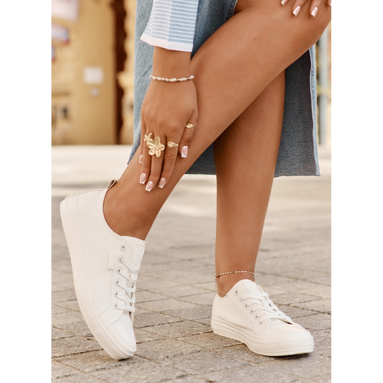 Big Star femminile RR274730 White Sneaker bianco 2