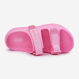 Flip di schiuma femminile con Big Star RR274A528 Velcro rosa 2