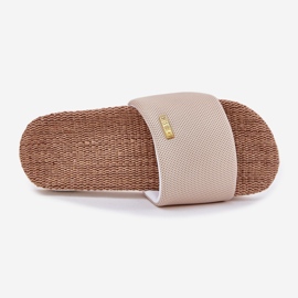 Slifori da donna Big Star RR274A102 beige 2