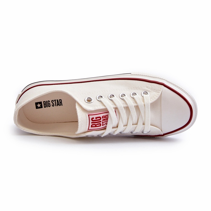 Sneakers Basse da Donna Big Star NN274274 Bianche bianco 6