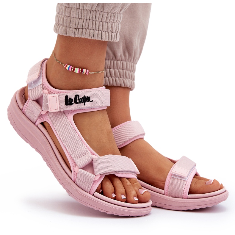 Sandali da donna Lee Cooper LCW-24-34-2613L Pink rosa 6