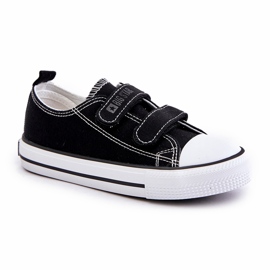 Scarpe da ginnastica con velcro per bambini Big Star OO374008 Nere nero 4