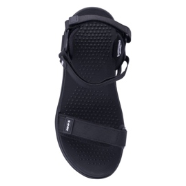 Sandali neri Hi-Tec Hi-Tec maschile 92800598388 nero 2