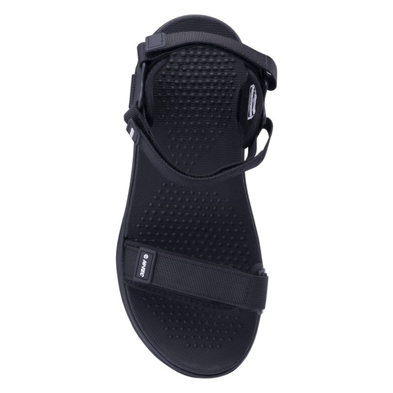 Sandali neri Hi-Tec Hi-Tec maschile 92800598388 nero 2