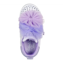 Skechers Schechers Twinkle Toes - TWI -lites 2.0 tutu carino 314389n scarpe WLV viola 2