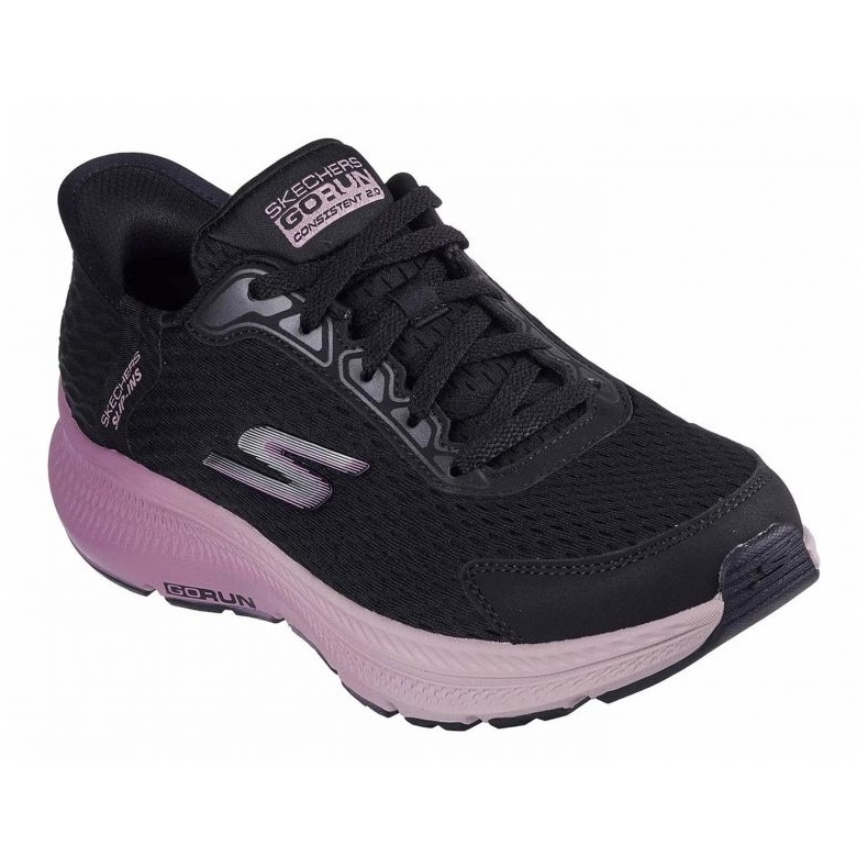 Skechers Schechers Slip Ins Go Run Shoes coerenti 2.0 Camerun in 128627-bkmv nero 1