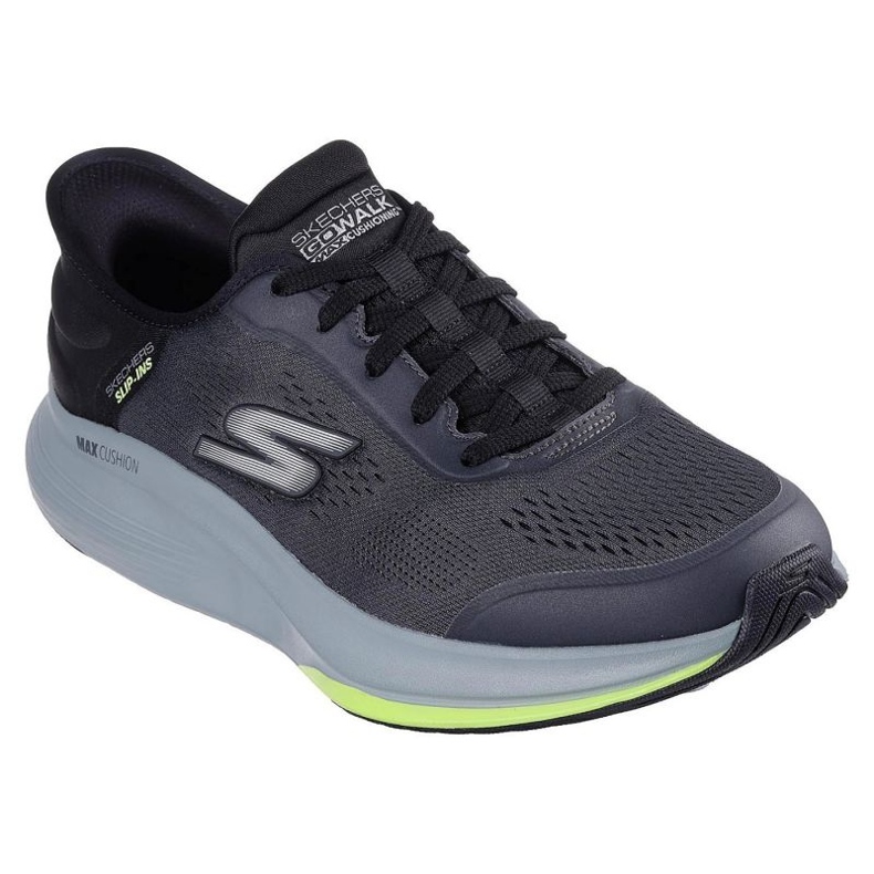 Skechers Schechers Slip-Inss Go Walk Max Walker Next Generation 216584-CCBK Scarpe nero 1