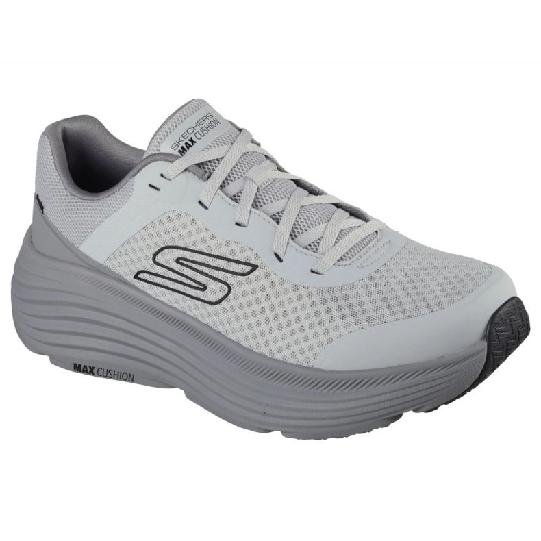 Scarpe da corsa skechers max ammortizzatore endeavour 220613 giochi grigio 1