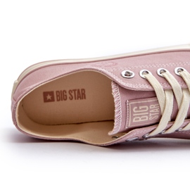 Sneakers Basse da Donna Big Star NN274270 Rosa 2