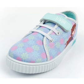 Leomil FZ014635 Sneaker Sneaker Motivo dalla terra del ghiaccio blu 1