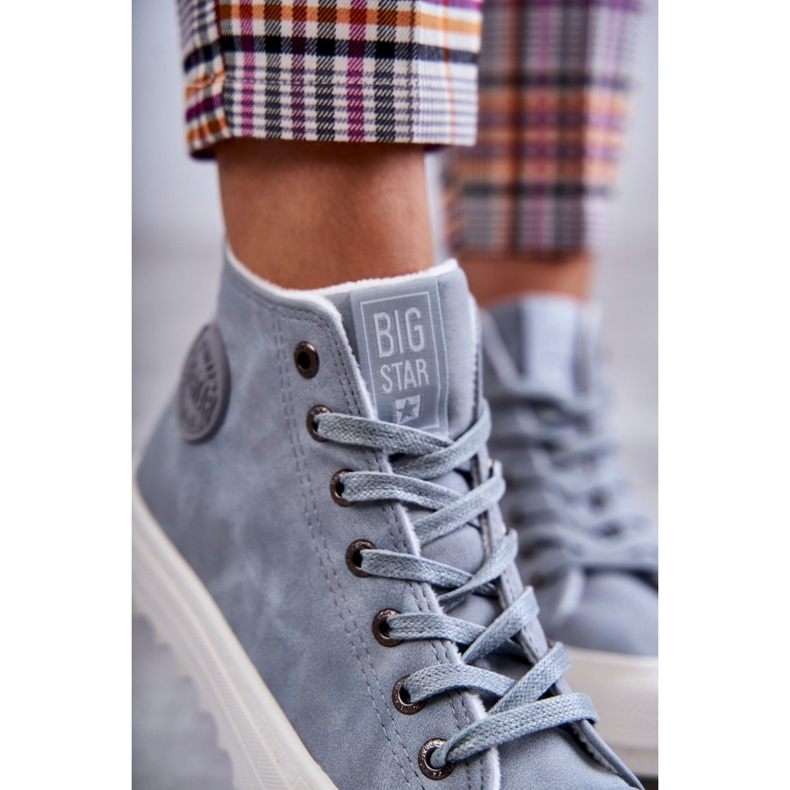Big Star isolanti da donna EE274115 Sneaker azzurri blu 2
