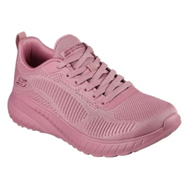 Skechers Schechers Bobs Squad Chaos-Face al largo di 117209-ras scarpe rosa 1