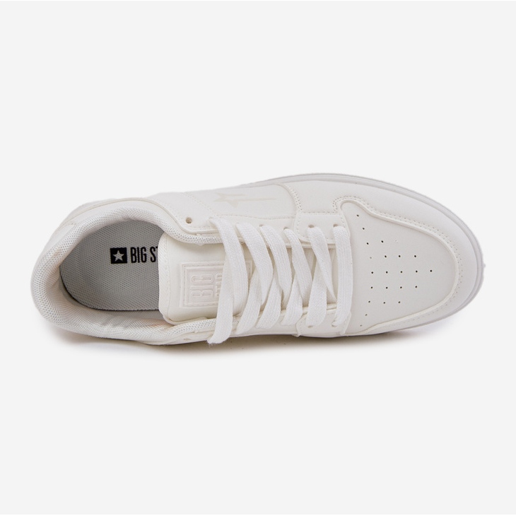 Sneaker da donna Big Star RR274A241 Sistema Hi-Poly White System bianca 2