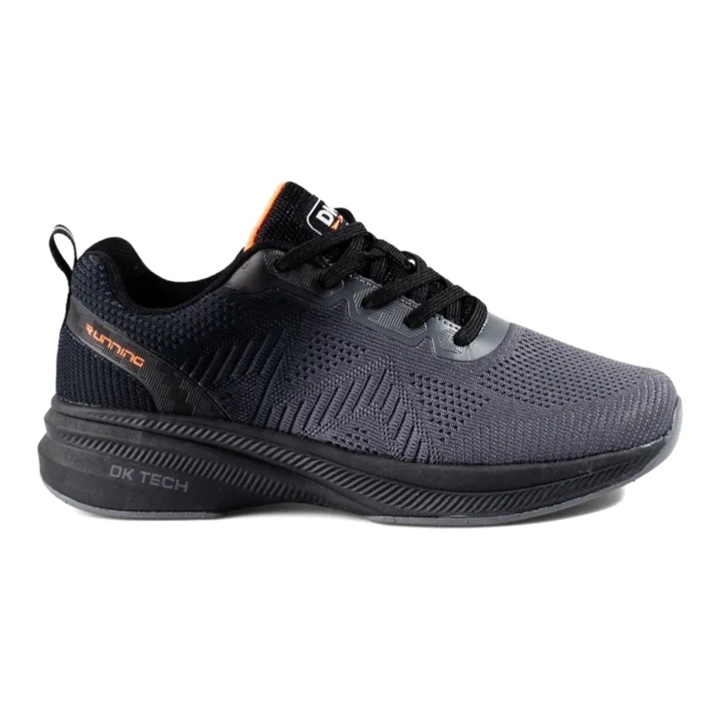 Scarpe sportive da donna nere e grigie di DK nero 1