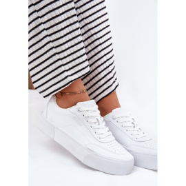 Big Star Sneakers in pelle eco bassa grande stella rr274303 bianco 1