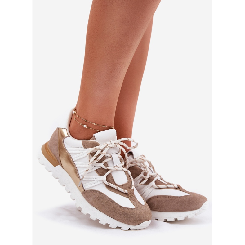 Scarpe da donna artiker 56c1738 beige-gold 1