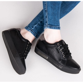 Vices Scarpe sportive con plateau nero marrone 1
