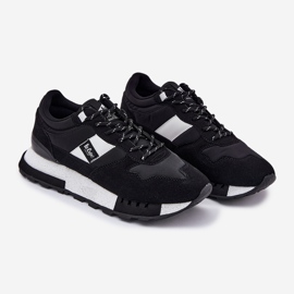 Sneaker maschili sulla piattaforma Lee Cooper LCJ-25-03-3378m nero 1