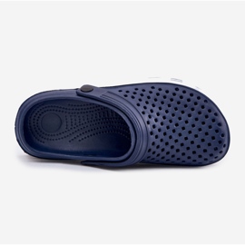 EVento Pantofole di schiuma blu navy maschile 2