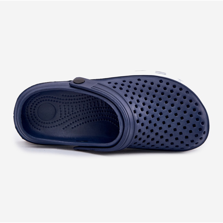 EVento Pantofole di schiuma blu navy maschile 2