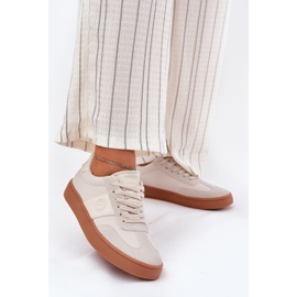 Sneaker femminile Big Star RR274806 beige 2